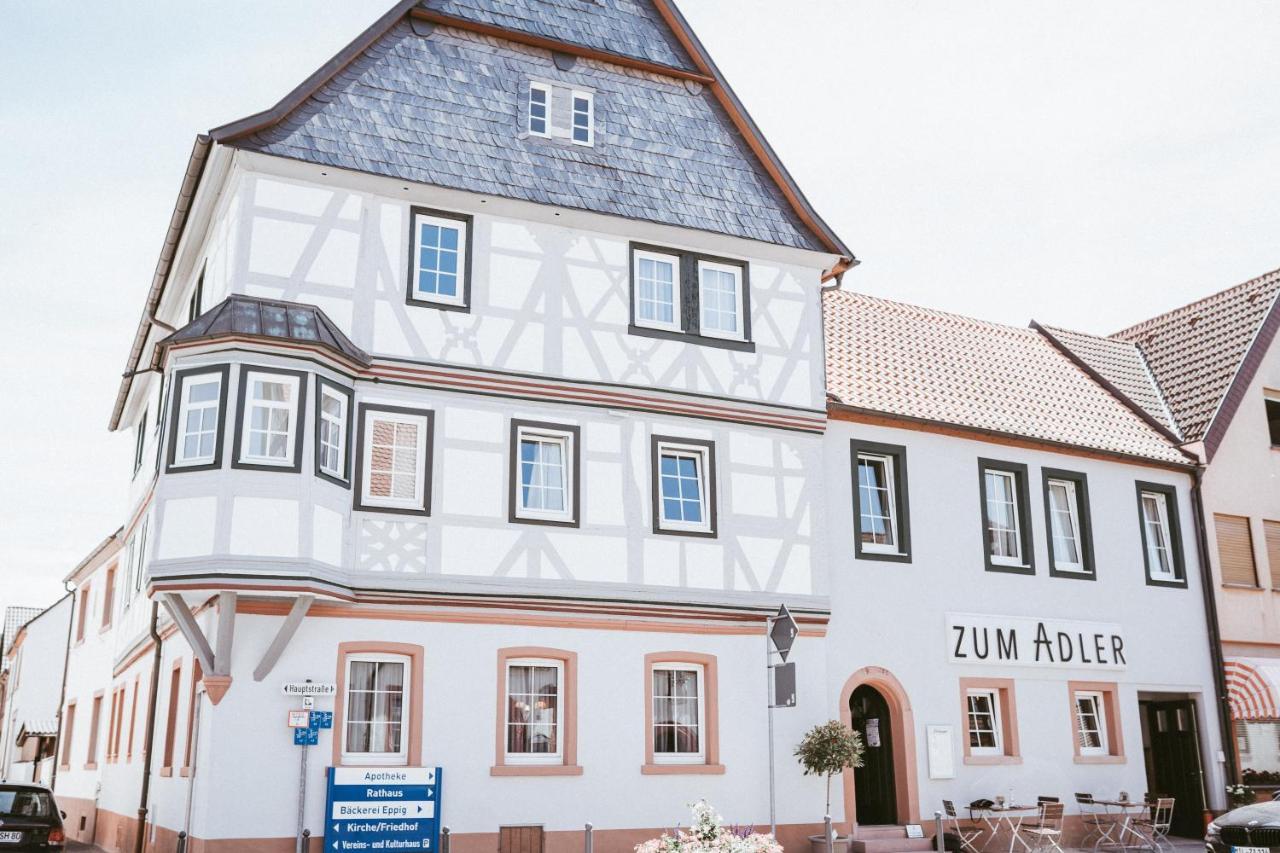Gasthaus Zum Adler Großwallstadt Exterior foto